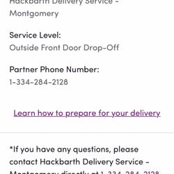 Hackbarth Delivery Service