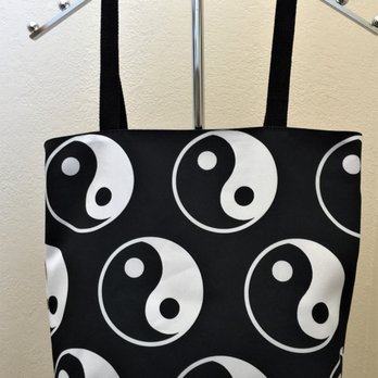 Totes By Clydesdale - Yin Yang Tote - Accessories Near Me Totes By Clydesdale - Yin Yang Tote - Accessories Near Me