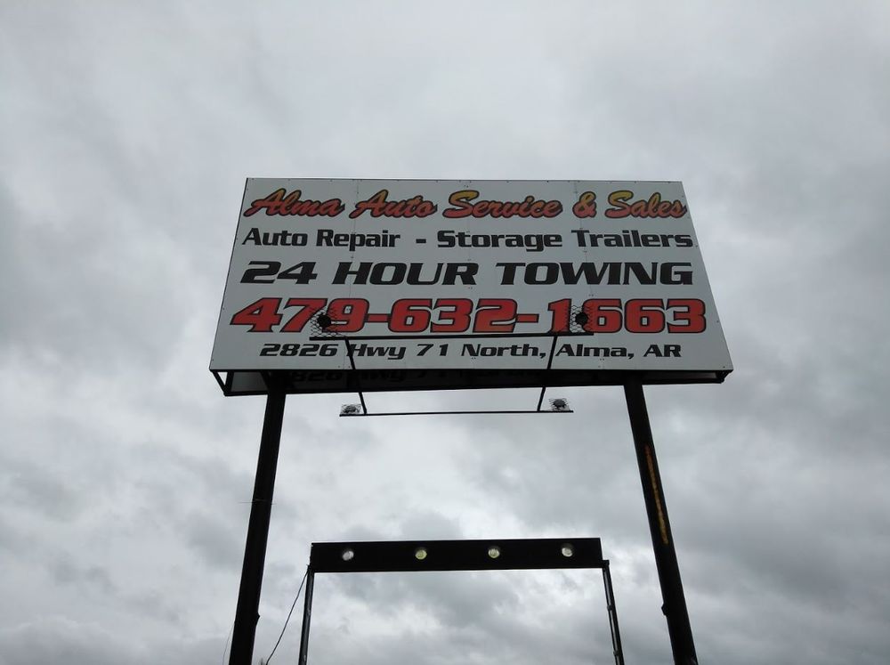 ALMA AUTO SERVICE & SALES Updated September 2024 2826 Highway 71 N, Alma, Arkansas Auto