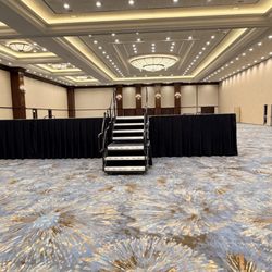 DFW Main Attractions - 5 ft tall stage at Gaylord event Center grapevine TX
