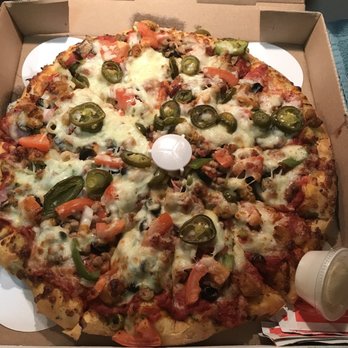 Dan's Pizza - The omnivore - the carnivore plus veggie lover double the cheese and double the sauce on a hand tossed pizza crust!!! - Pizza Near Me - Webster, Texas Dan's Pizza - The omnivore - the carnivore plus veggie lover double the cheese and double the sauce on a hand tossed pizza crust!!! - Pizza Near Me - Webster, Texas