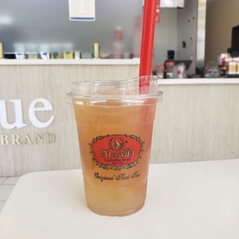 ChaTraMue Original Thai Tea - Thai Lemon Tea - Bubble Tea Near Me - Los Angeles, California
