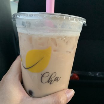 Cha For Tea - Long Beach - Almond black milk tea with boba - Coffee & Tea Near Me - Long Beach, California Cha For Tea - Long Beach - Almond black milk tea with boba - Coffee & Tea Near Me - Long Beach, California