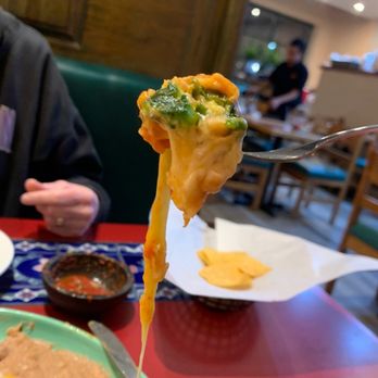 Cantarito Mexican Restaurant - Bite of the chili relleno - Mexican Near Me - Spokane, Washington
