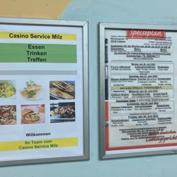 Casino Service Milz - Speiseplan