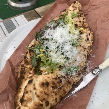 Stina - Braised Greens Pide - Pizza Near Me - Philadelphia, Pennsylvania