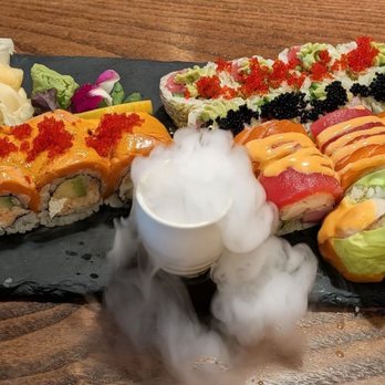 Roishi - Amazing Salmon, Baja, and Roishi Roll - Ramen Near Me - Hamden, Connecticut Roishi - Amazing Salmon, Baja, and Roishi Roll - Ramen Near Me - Hamden, Connecticut