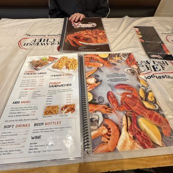 Crawfish Chef - menu - Seafood Near Me - Bellevue, Washington