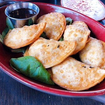 Brick & Bourbon - Duck bacon wontons - New American Near Me - Maple Grove, Minnesota