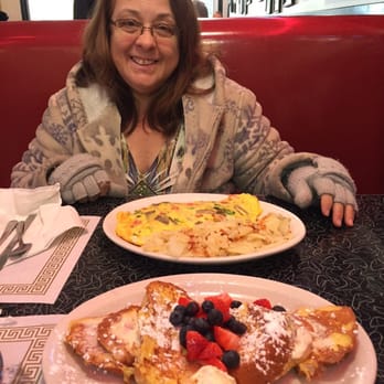 Tommy's Diner - The Greek omelette and stuffed French toast with fresh strawberries and blueberries! Yum! - Diners Near Me - Columbus, Ohio Tommy's Diner - The Greek omelette and stuffed French toast with fresh strawberries and blueberries! Yum! - Diners Near Me - Columbus, Ohio