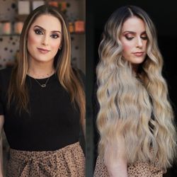 Komi Hair Salon - Transformative with 2 rows of 24" extensions stylist Aillean