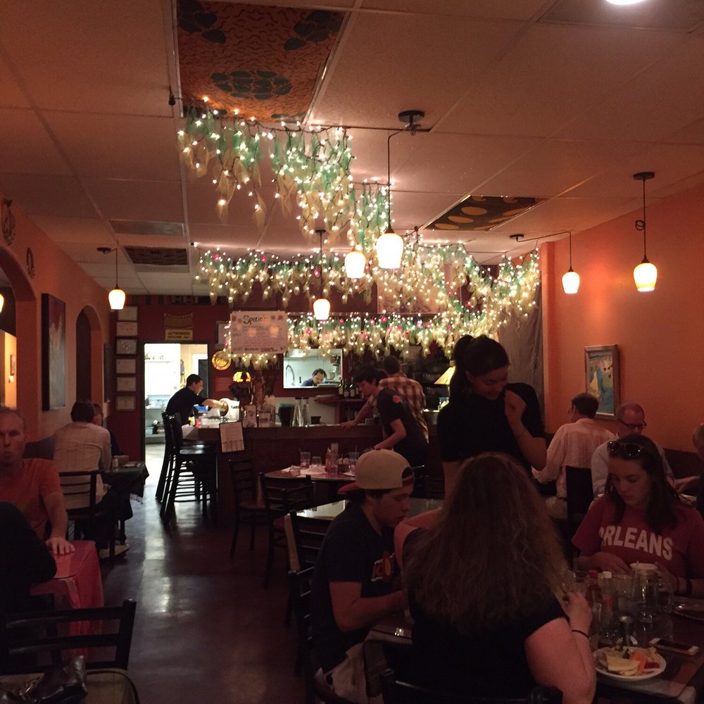 Jambo Cafe - Quaint & comfortable. This is not a large venue but it does not feel cramped at all. - Caribbean Near Me - Santa Fe, New Mexico Jambo Cafe - Quaint & comfortable. This is not a large venue but it does not feel cramped at all. - Caribbean Near Me - Santa Fe, New Mexico