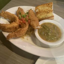 Jalapeño Chicken or Fish Dirty Rice Green Beans Jalapeño Chicken or Fish Dirty Rice Green Beans