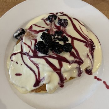 The Bongo Room - Blackberry lemon pancakes - New American Near Me - Chicago, Illinois