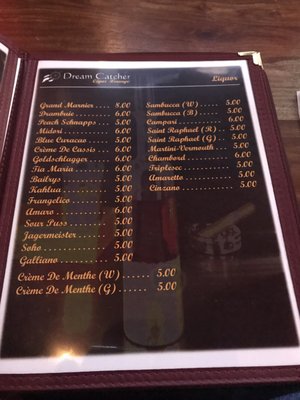 Menu photo 3 Dream Catcher Cigar Lounge Kahnawake, QC Menu photo 3 Dream Catcher Cigar Lounge Kahnawake, QC