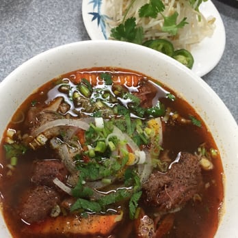 Hoang My - G 5. Mi Bo Kho "Egg Noodle w/Beef Stew" May substitute for rice noodles "pho noodle (white)" - Vietnamese Near Me - Houston, Texas Hoang My - G 5. Mi Bo Kho "Egg Noodle w/Beef Stew" May substitute for rice noodles "pho noodle (white)" - Vietnamese Near Me - Houston, Texas