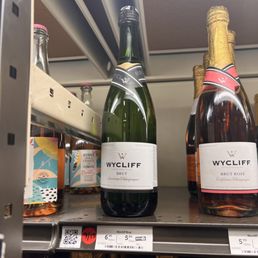 Wycliff is my (super cheap) favorite sparkling wine and so hard to find! Wycliff is my (super cheap) favorite sparkling wine and so hard to find!