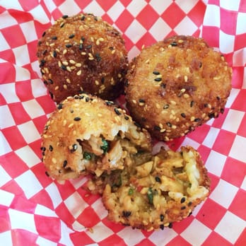Bom Bom Grill - Koo koo balls for the win! - Asian Fusion Near Me - Bellflower, California