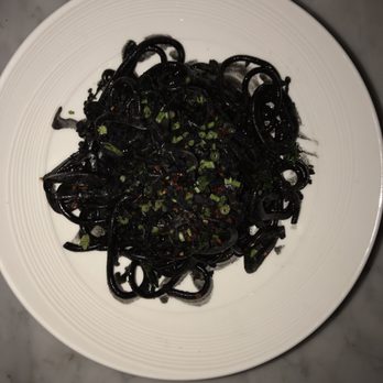 SRV Boston - Our squid ink and truffle pasta! - Italian Near Me - Boston, Massachusetts SRV Boston - Our squid ink and truffle pasta! - Italian Near Me - Boston, Massachusetts