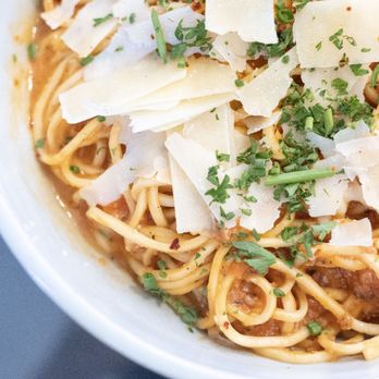 Crooked Gaff Kitchen - Spaghetti Bolognese - Seafood Near Me - Whittier, California Crooked Gaff Kitchen - Spaghetti Bolognese - Seafood Near Me - Whittier, California