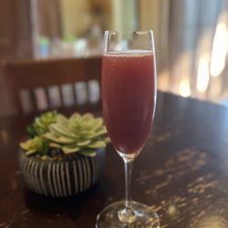 Grape Juice - Sangria mimosa, so good!