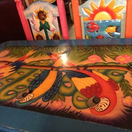 Table and chairs