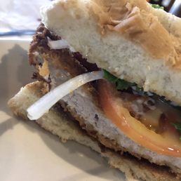 Pork Tenderloin Sandwich