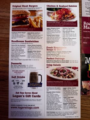 Menu photo 1 Logan's Roadhouse Summerville, SC Menu photo 1 Logan's Roadhouse Summerville, SC
