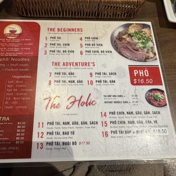 PhoHolic - Menu - Vietnamese Near Me - Hacienda Heights, California PhoHolic - Menu - Vietnamese Near Me - Hacienda Heights, California