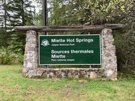 Miette Hot Springs by null
