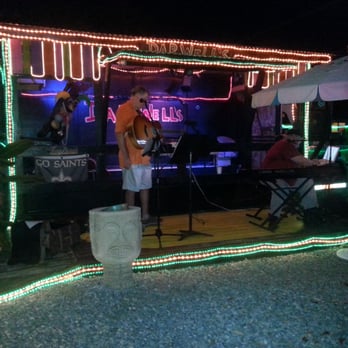 Darwell's Cafe - Band stage - Salad Near Me - Long Beach, Mississippi