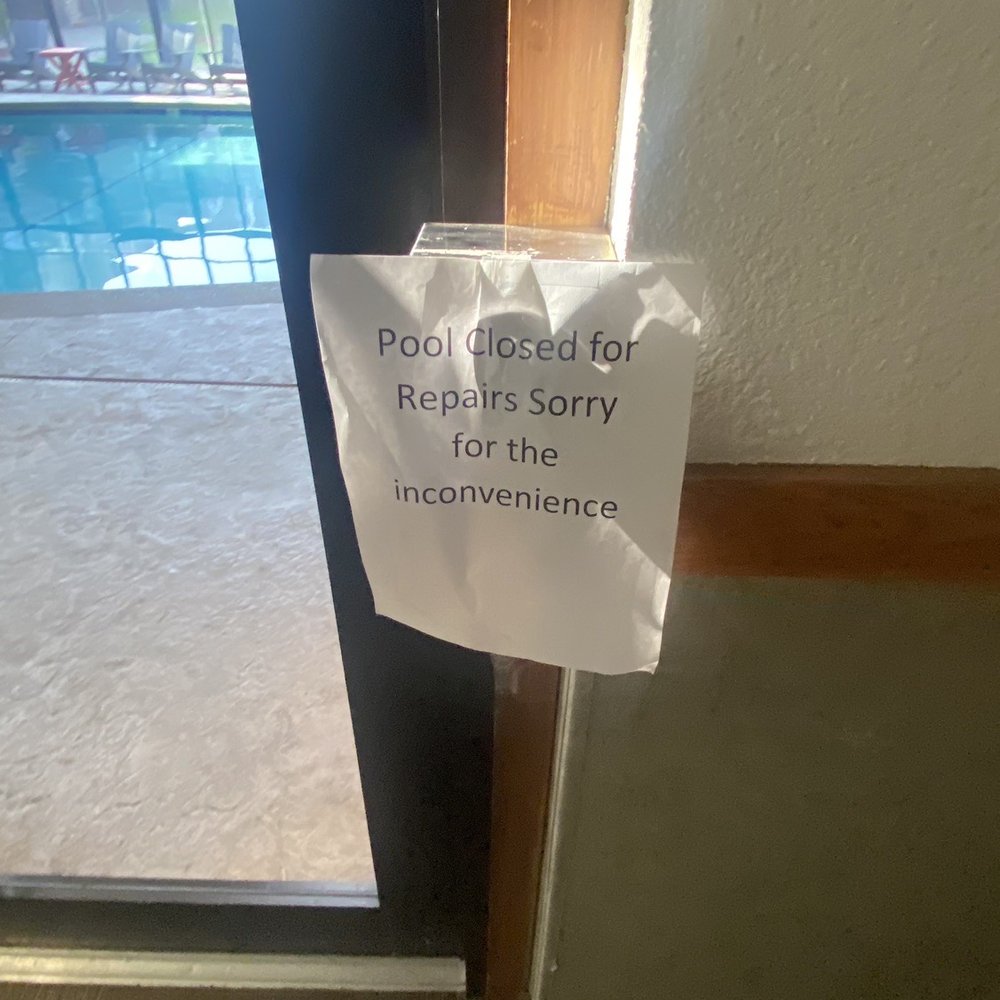 Red Lion Hotel Kalispell - Sign looks like it's about a year old, judging by old reviews - this pool has been closed for over 6 months. Total scam. - Hotels Near Me - Kalispell, Montana Red Lion Hotel Kalispell - Sign looks like it's about a year old, judging by old reviews - this pool has been closed for over 6 months. Total scam. - Hotels Near Me - Kalispell, Montana