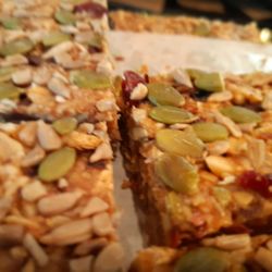 The Clareville Bakery - squares of seeds n nuts n oats and SWEETNESS