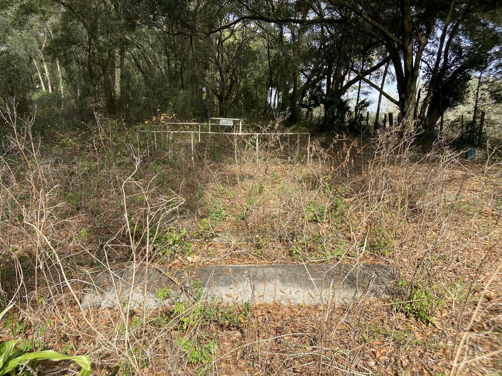 Trilby Colored Cemetery Image