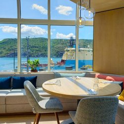 The Little Sparo - Dining Room View on a Nice Day
