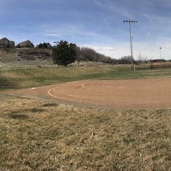 Panoramic photo from the pitcher's mound...