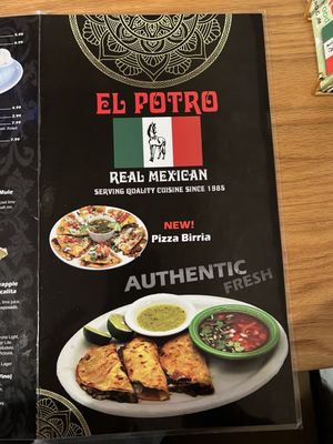 Menu photo 8 El Potro Orlando, FL Menu photo 8 El Potro Orlando, FL