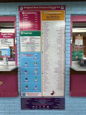 Menu photo 1 Pelican's SnowBalls Gastonia, NC