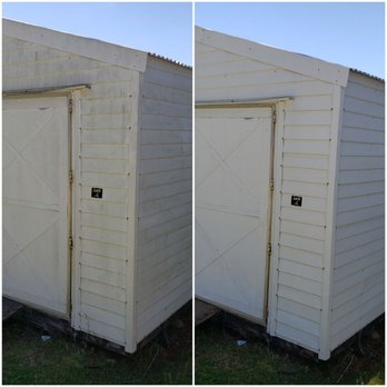 Grime Scene Invader - Storage shed foe for the single wide in Stella. - Carpet Cleaning Near Me - Holly Ridge, North Carolina