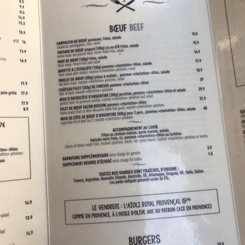 Le Campanella - Menu - French Near Me - Paris, 75 Le Campanella - Menu - French Near Me - Paris, 75