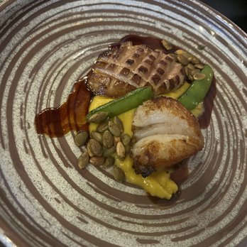 Ju-ichi - Scallop and foie gras dish. Superb - Sushi Bars Near Me - San Diego, California