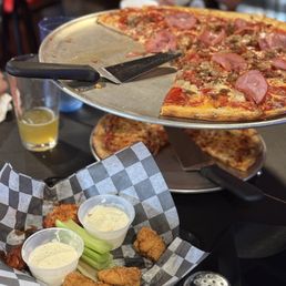 MID MIGHT PIZZA CLUB 　M size Vintage MIdway Pizza Club Restaurant Menu Saint Paul