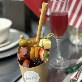 Chef Amadeus - Biscuit & Brie Charcuterie Cups - Personal Chefs Near Me