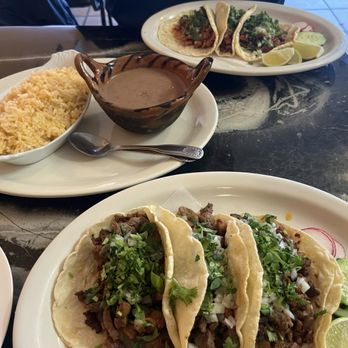 La Nova Mexican Restaurant - Beef and chorizo tacos with rice and beans - Mexican Near Me - Pennsauken, New Jersey La Nova Mexican Restaurant - Beef and chorizo tacos with rice and beans - Mexican Near Me - Pennsauken, New Jersey