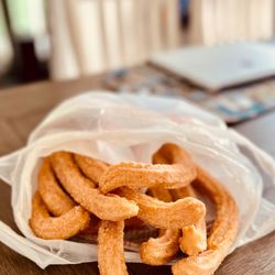 The Churro Man - A bag of warm cinnamon sugar coated deliciousness