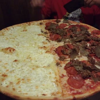 Five Points Pizza - Half t rex and half bianca - Italian Near Me - Nashville, Tennessee Five Points Pizza - Half t rex and half bianca - Italian Near Me - Nashville, Tennessee