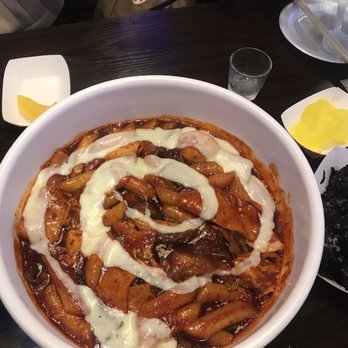 Luv Dduk - Luv Dduk + Chinese Noodles. Level 1 has a kick to it! - Korean Near Me - Cerritos, California