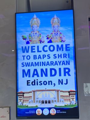 BAPS Shri Swaminarayan Mandir, Edison by null