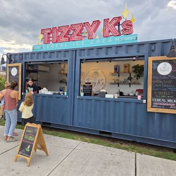 Tizzy K’s Cereal Ice Cream - Check out the new Tizzy K's sign! - Ice Cream & Frozen Yogurt Near Me - Providence, Rhode Island