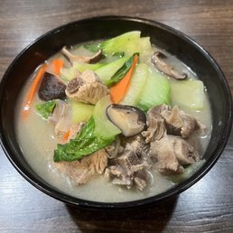 K13. Pork Ribs Noodle Soup